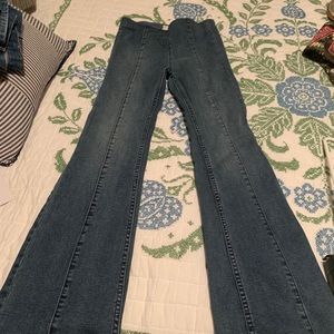 Free People pull on flares size 24